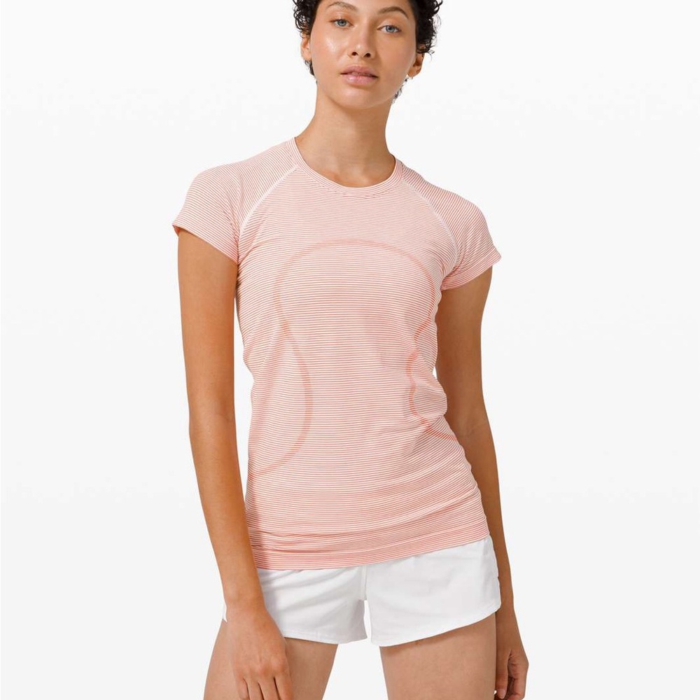 Lululemon Swiftly Tech Short Sleeve 2.0 *Stripe